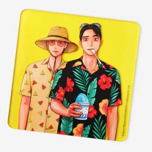 [BUNJANG] YeyohakgyeeuiByeol Special Acrylic Coaster (Sealed) / 여학교의별 특전 아크릴 코스터 미개봉 와야마야마