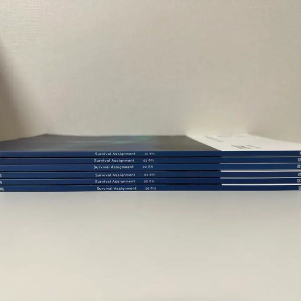 [BUNJANG] Kang Ki-won Assa Survival Season 1-6 Study Material Set / 강기원 어싸 서바시즌 1-6주차