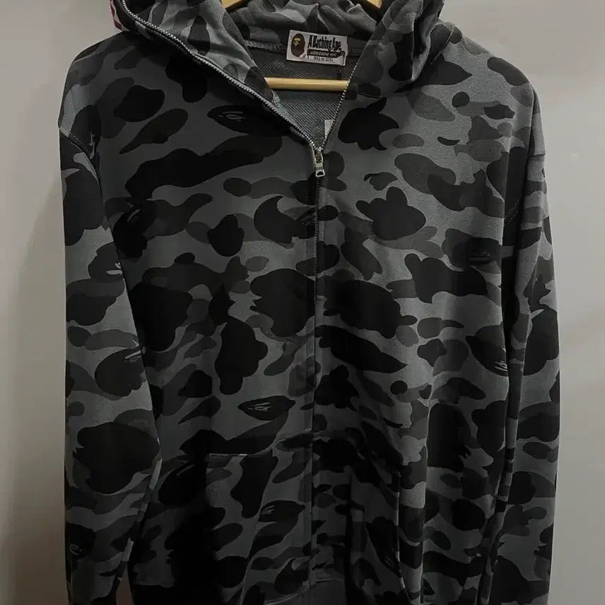 [BUNJANG] BAPE Camo Hooded Zip-Up Jacket / 베이프 카모 후드 집업 (급전)