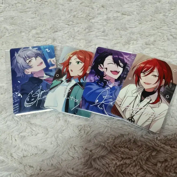 [BUNJANG] Ensemble Stars! Chugong Set Photocard Set 5 & 6 (Ko-ga, Rei, Yuuta, Natsume) Bundle Set / 앙스타 중스타 포토카드 5탄 6탄 레이 코가 유우타 나츠메 일괄 판매