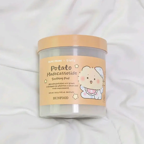 [BUNJANG] Skinfood Mang Gomm Potato Pad (60 Count) - Sealed / [미개봉] 스킨푸드 망곰이 감자패드 60매