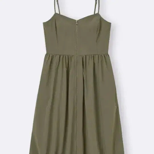 [BUNJANG] GU Bustier Midi Dress / gu 뷔스티에 원피스