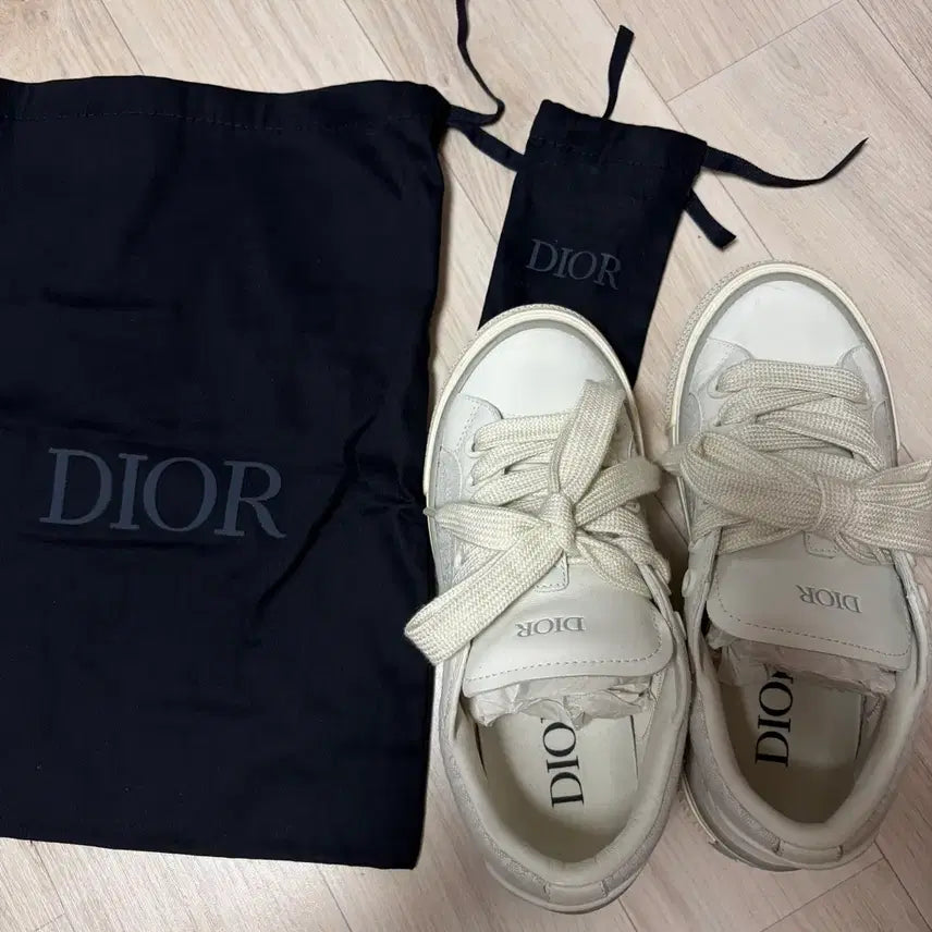 [BUNJANG] Dior Oblique Calfskin Sneakers / 디올 오블리크 카프스킨 스니커즈 (37사이즈, 235-240)