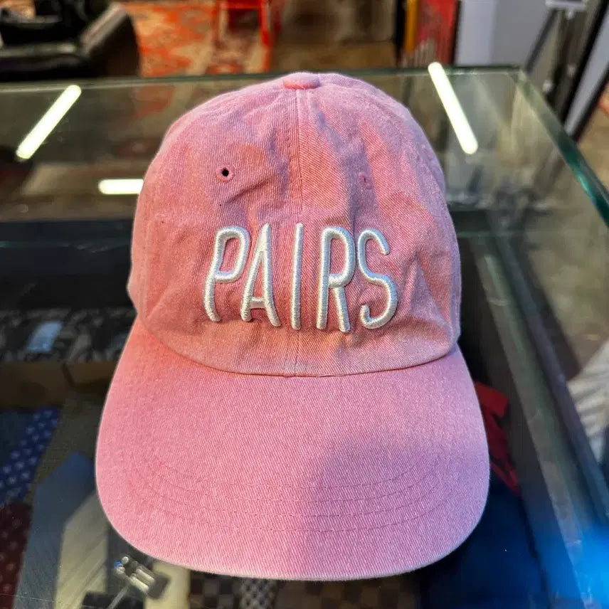 [BUNJANG] PAIRS Pink Ball Cap / PAIRS 핑크 볼캡