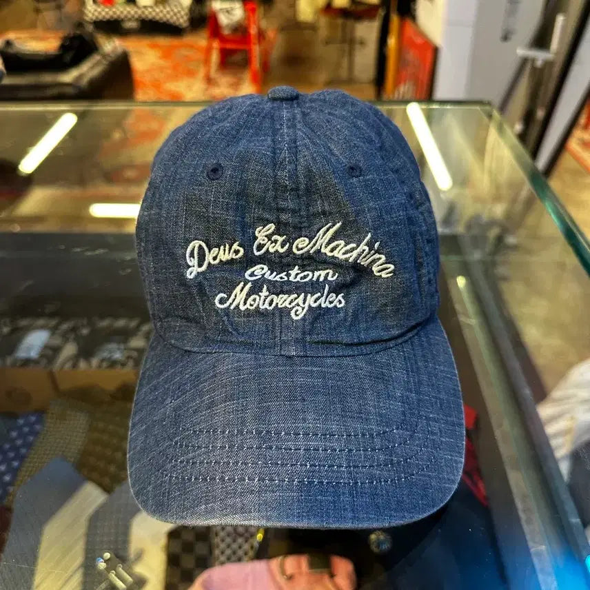 [BUNJANG] Deus Ex Machina Denim Ball Cap / 데우스 엑스 마키나 데님 볼캡