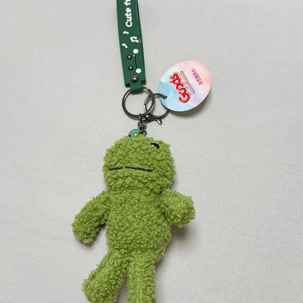 [BUNJANG] NewJeans Haerin Frog Keyring Doll / [새상품] 뉴진스 해린 개구리 키링인형