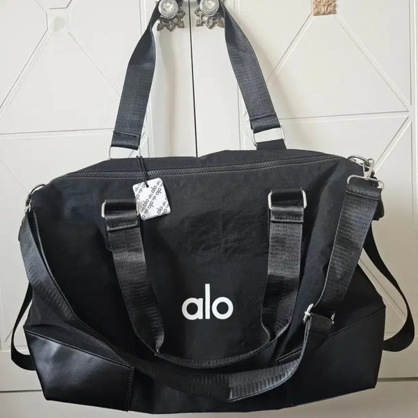 [BUNJANG] ALO Black Duffle Bag / 알로 ALO 블랙 더플백