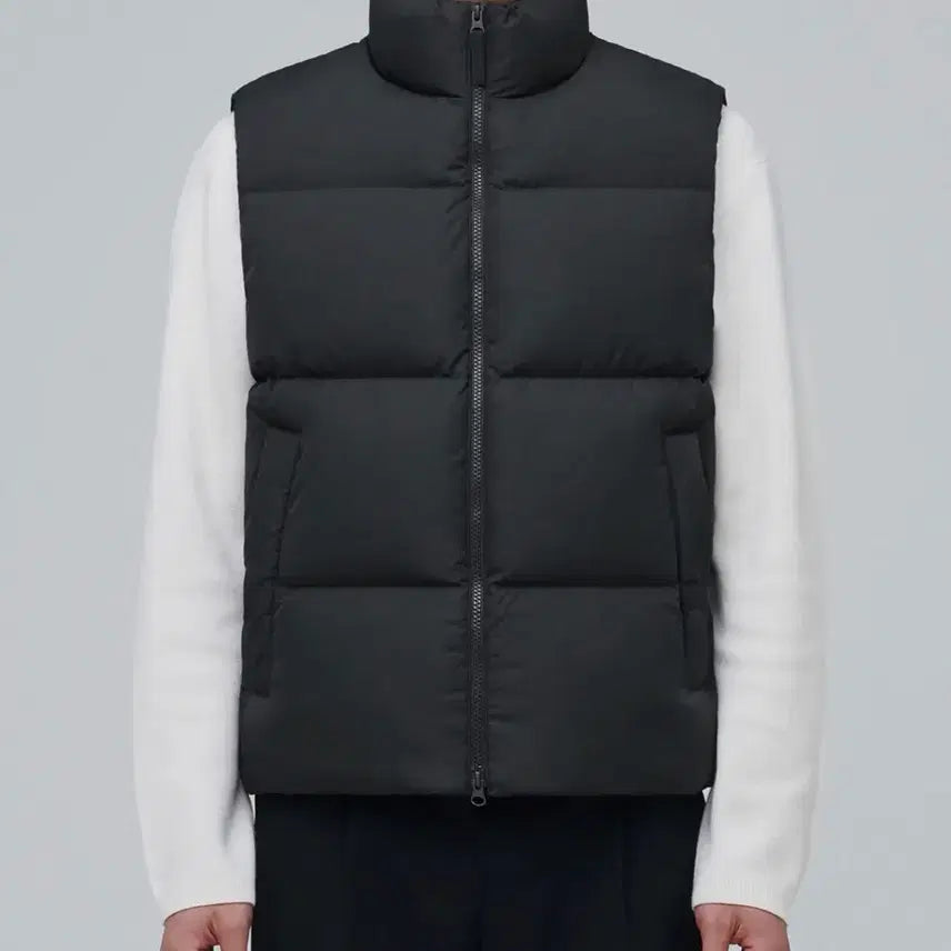 [BUNJANG] Musinsa Standard Puffer Padding Vest (Dark Gray, 2XL) / 무탠다드 패딩 베스트(2XL)
