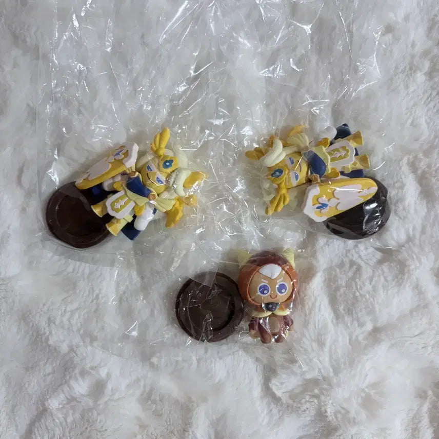 [BUNJANG] Cookie Run Kingdom Madeleine Cookie & Pancake Cookie Mini Figure Set / 쿠키런 킹덤 마들렌맛 팬케이크맛 쿠키 미니 피규어