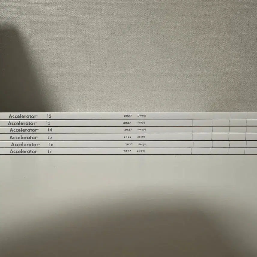 [BUNJANG] 2027 Sigoo Injae Korean Accelerator Books 12-17 / 2027 시대인재 국어 엑셀러레이터  12-17권