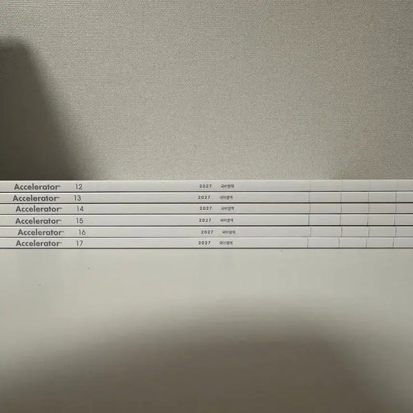 [BUNJANG] 2027 Sigoo Injae Korean Accelerator Books 12-17 / 2027 시대인재 국어 엑셀러레이터  12-17권