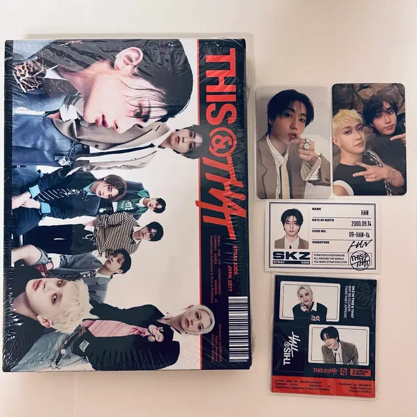 [BUNJANG] Stray Kids HAN THIS&THAT THIS ver. Photocard / 한/스트레이키즈 THIS&THAT THIS ver. 한HAN
