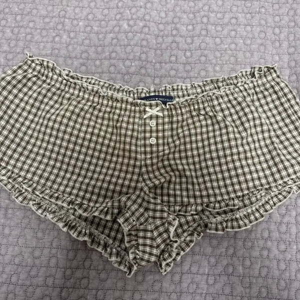 [BUNJANG] Brandy Melville Checkered Shorts / 브랜디멜빌 체크 쇼츠