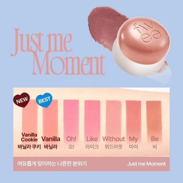 [BUNJANG] Fwee Lip & Cheek Blurry Pudding Pot My / [새상품] 퓌 립앤치크 블러리 푸딩팟 마이