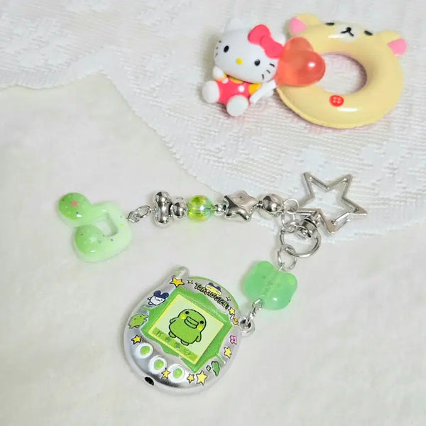 [BUNJANG] Gucci x Tamagotchi Keychain / 구치파치 키링 다마고치