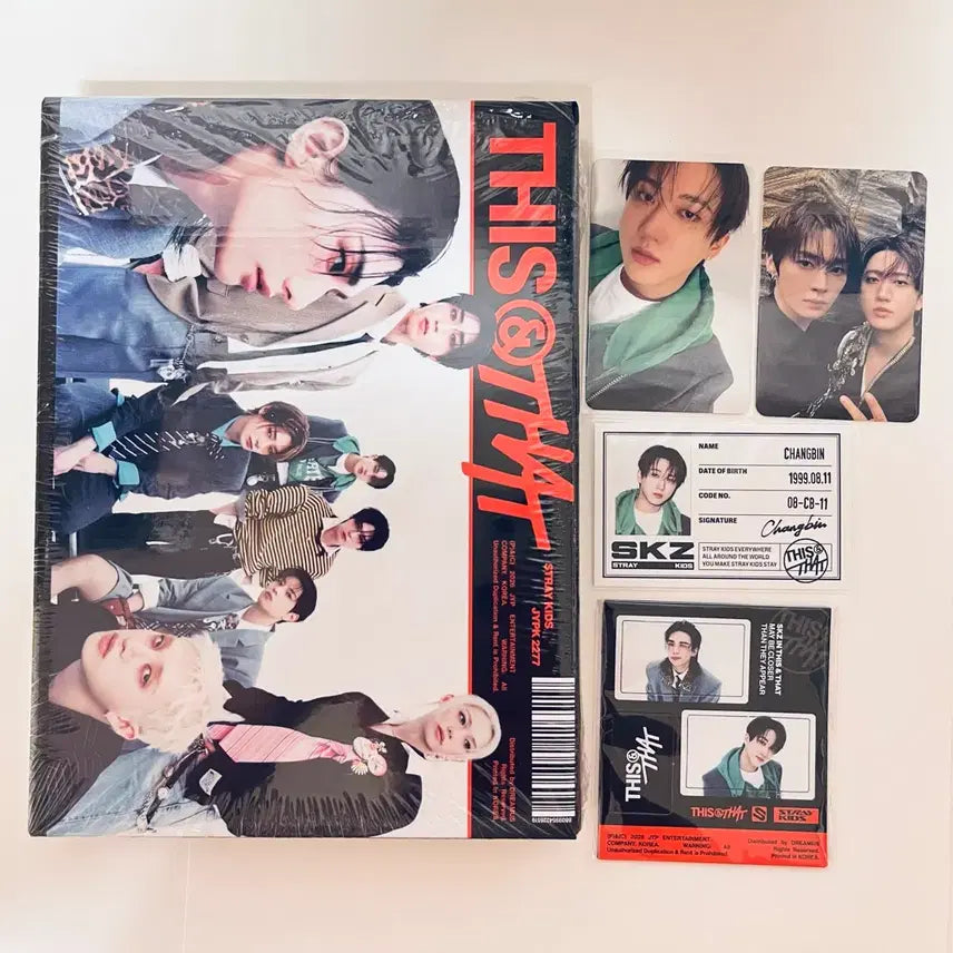 [BUNJANG] Stray Kids Changbin THIS&THAT THIS ver. Set / 창빈/스트레이키즈 THIS&THAT THIS ver. 창빈세트