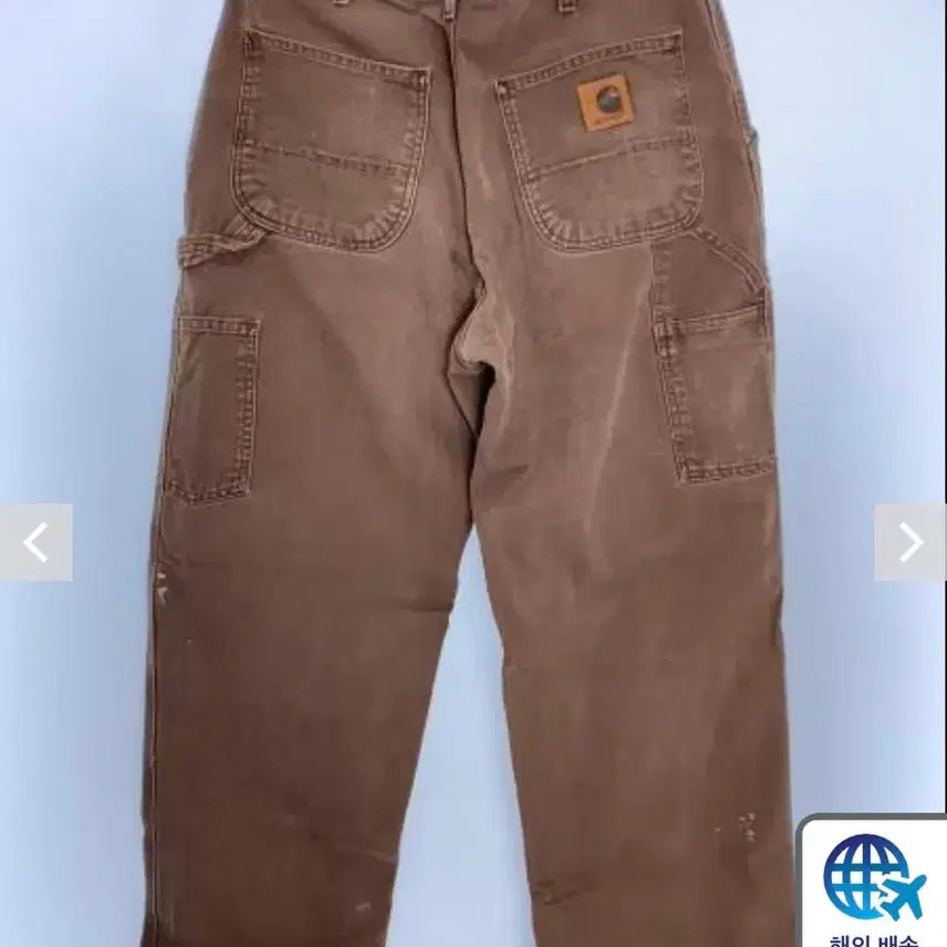 [BUNJANG] Carhartt WIP Single Knee CHT Carpenter Pants Chestnut 38x30 / (38)B11 칼하트 싱글니 CHT 체스트넛 카펜터 팬츠 팝니다