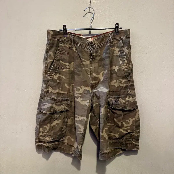 [BUNJANG] Levi's Cargo Military Shorts / 리바이스 카고 밀리터리 반바지