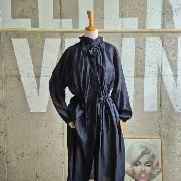 [BUNJANG] G Studio See-through Long Jacket / 지스튜디오 시스루느낌 롱자켓