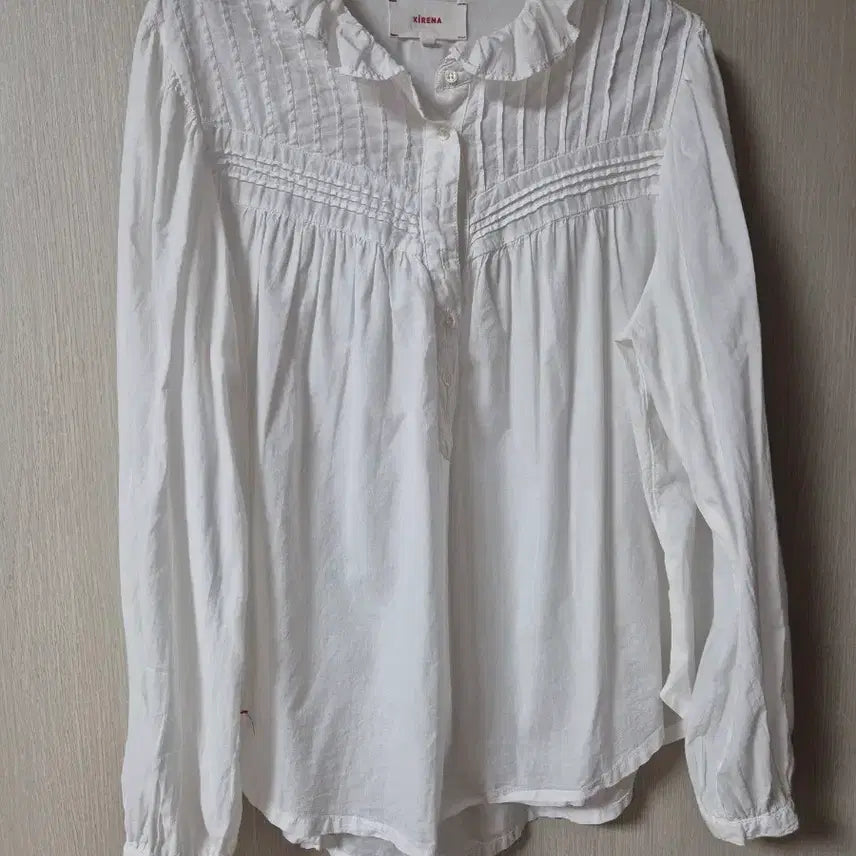 [BUNJANG] XIRENA Ruffle Blouse / (22년) XIRENA 시레나 블라우스  러플 블라우스 S 한섬