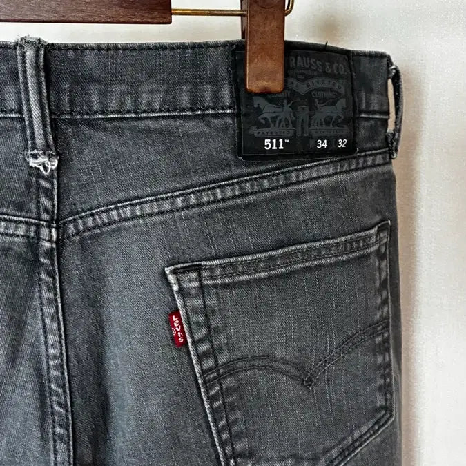 [BUNJANG] Levi's 511 Jeans 34/32 Dark Grey / 리바이스 511 청바지 34/32