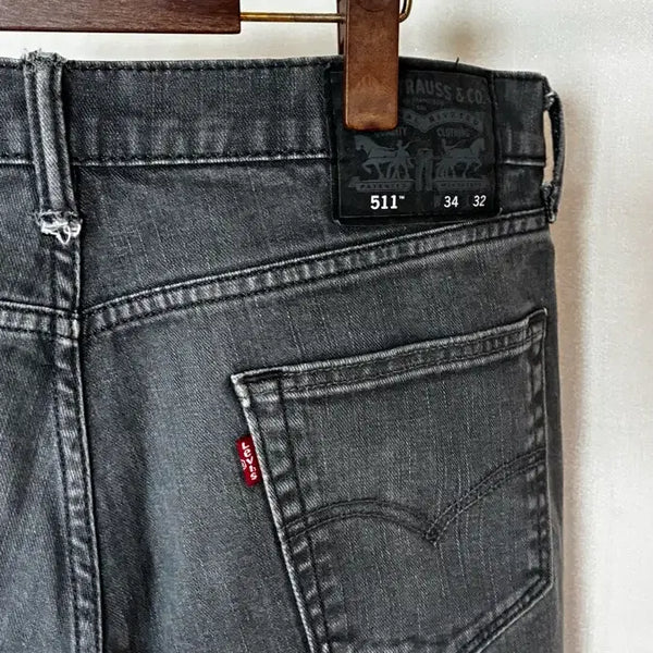 [BUNJANG] Levi's 511 Jeans 34/32 Dark Grey / 리바이스 511 청바지 34/32