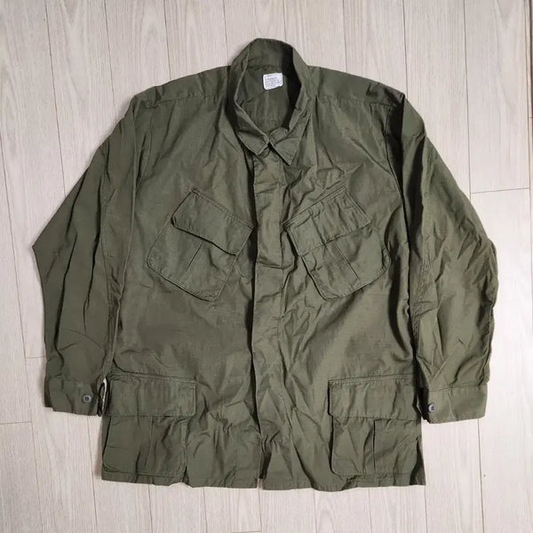 [BUNJANG] 1969 Allen Coverall Deadstock XL Fatigue Jumpsuit / 정글퍼티그 데드스탁 XL