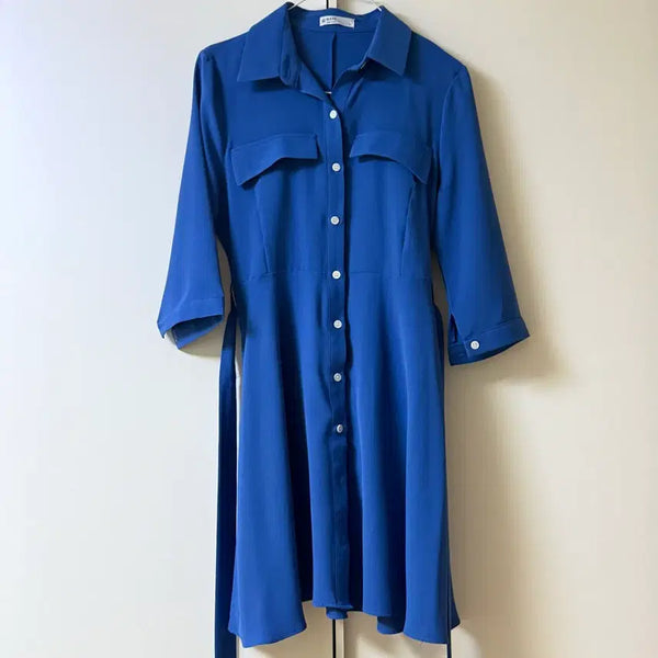 [BUNJANG] Shirred Strap Dress / 새상품 셔츠 스트랩 원피스