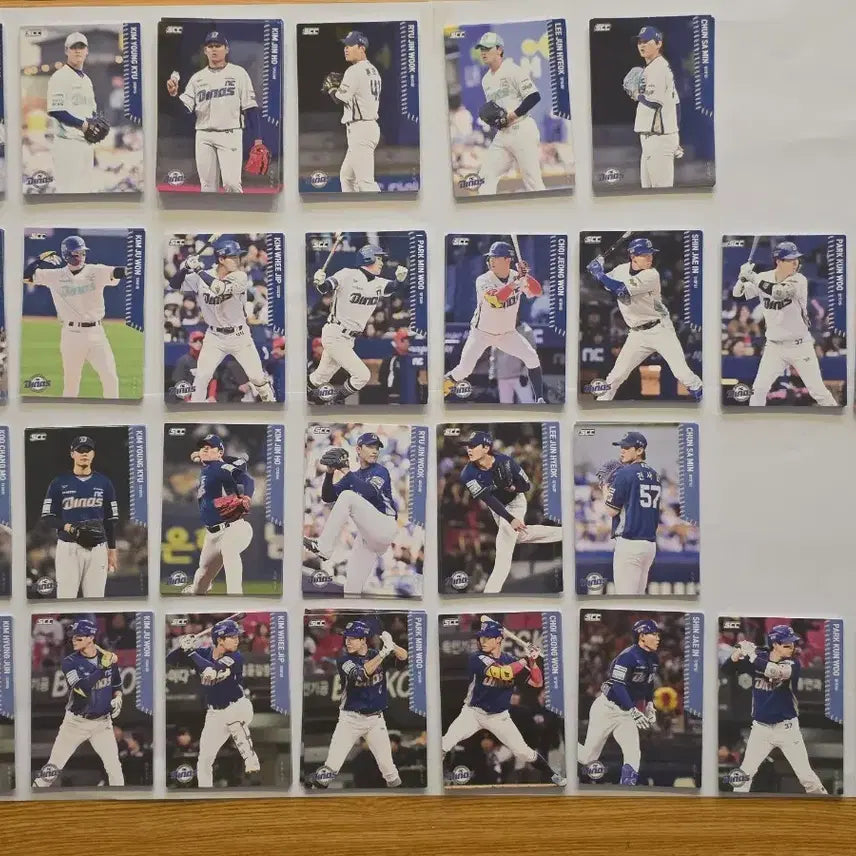 [BUNJANG] NC Dinos KBO Baseball Cards Normal Home/Away Full Set / kbo 카드 nc다이노스 노멀 홈/어웨이 풀셋(풀세트)