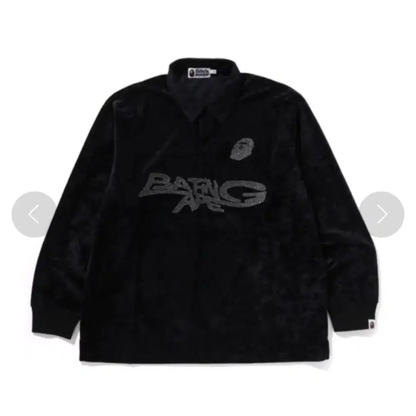 [BUNJANG] A BATHING APE Snow Camo Velvet Long Sleeve L / 베이프 스노우 카모 벨벳 롱슬리브 L (삿포로에서 구매)