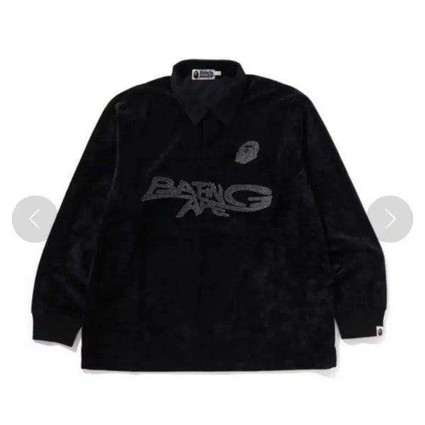 [BUNJANG] A BATHING APE Snow Camo Velvet Long Sleeve L / 베이프 스노우 카모 벨벳 롱슬리브 L (삿포로에서 구매)