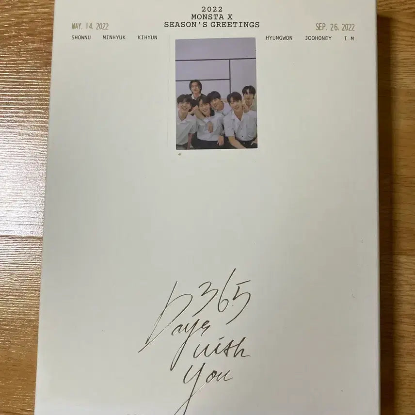 [BUNJANG] Monsta X 2022 Season's Greetings / 몬스타엑스 시즌그리팅