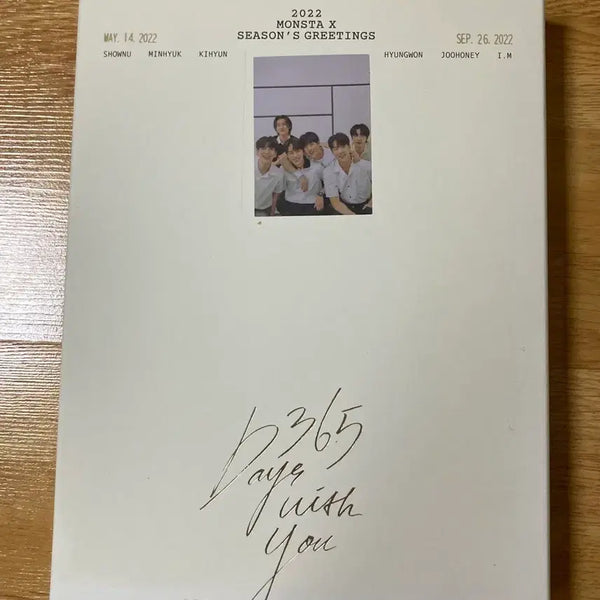 [BUNJANG] Monsta X 2022 Season's Greetings / 몬스타엑스 시즌그리팅