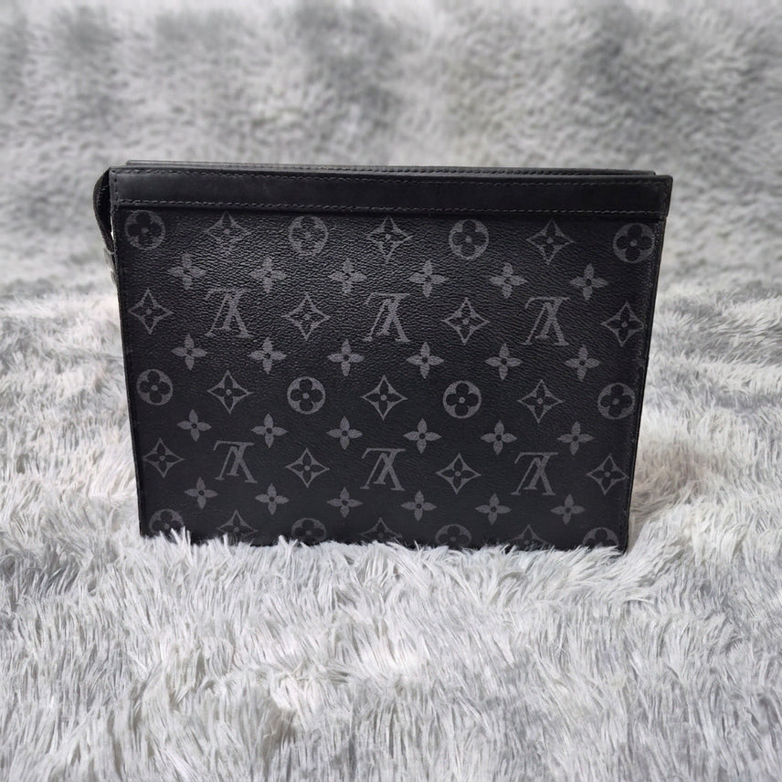 [BUNJANG] Louis Vuitton Pochette Voyage MM Monogram Eclipse / [ A급 / 정품 ] 루이비통 포쉐트 보야주 MM 모노그램 이클립스
