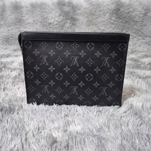 [BUNJANG] Louis Vuitton Pochette Voyage MM Monogram Eclipse / [ A급 / 정품 ] 루이비통 포쉐트 보야주 MM 모노그램 이클립스