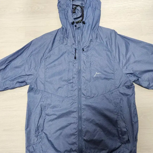[BUNJANG] Kail Nylon Ripstop Windbreaker Blue / 케일 나일론 립스탑 바람막이 블루