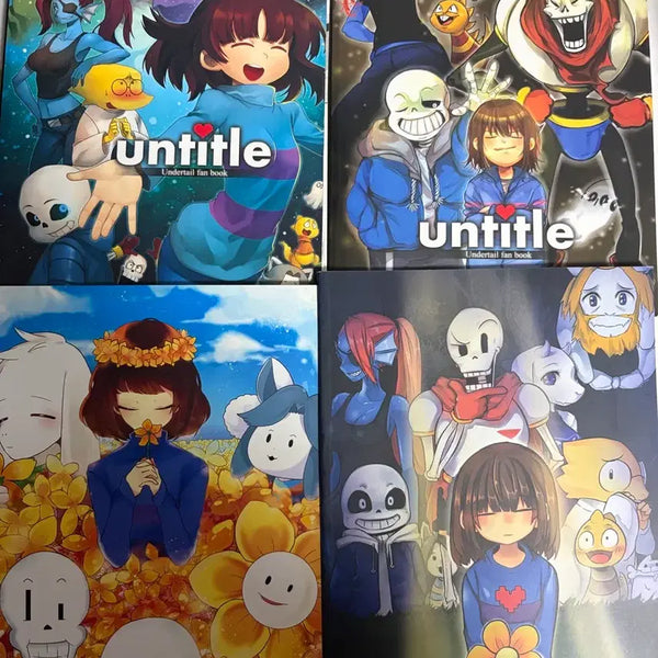 [BUNJANG] Undertale Fanbook Bundle Set / 언더테일 회지 4권 일괄판매