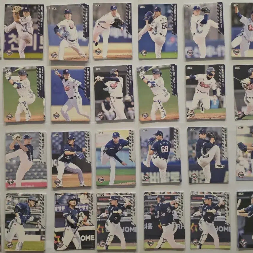 [BUNJANG] Doosan Bears KBO Normal Home/Away Full Set / kbo 카드 두산베어스 노멀 홈/어웨이 풀셋(풀세트)