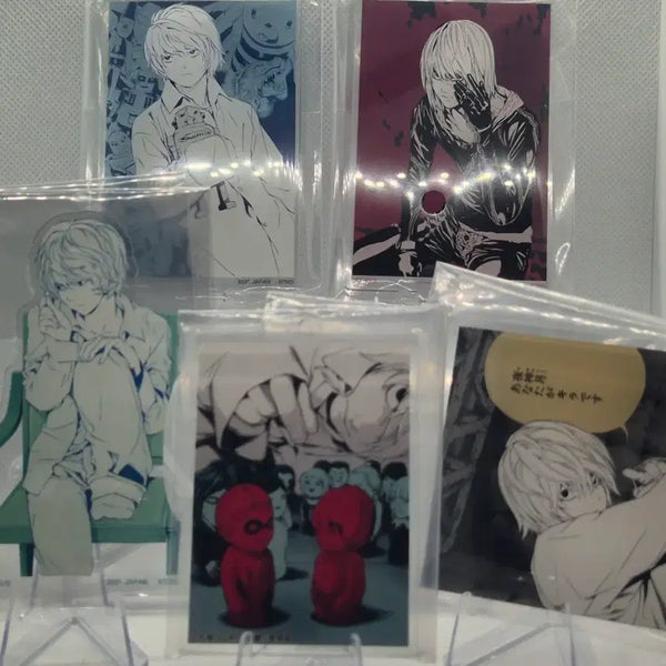 [BUNJANG] Death Note Nia Acrylic Stand/Keychain Bundle Set / [니아니아니아니아니아] 데스노트 니아 아크릴 스탠드/키링 대광기 처분 (야가미 라이트, 당신이 키라입니다)