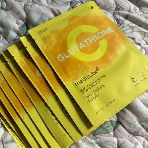 [BUNJANG] Medi-Cube Deep Vita C Glutathione Brightening Mask (10 Sheets) / 새상품 메디큐브 딥 비타C 글루타치온 브라이트닝 마스크 10매