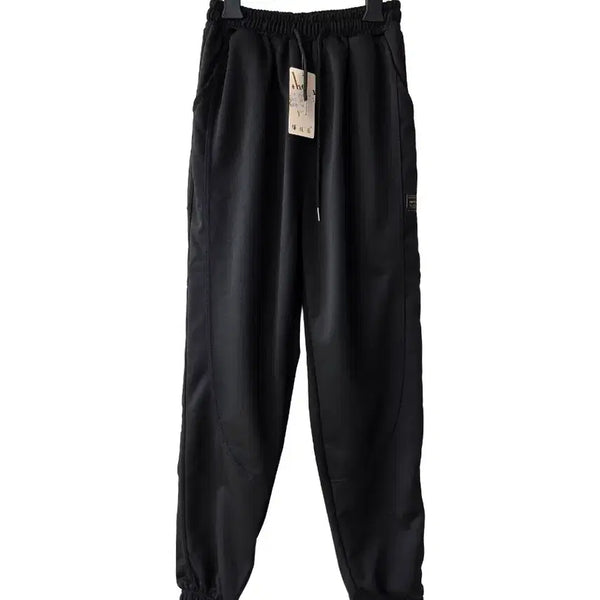 [BUNJANG] Black Banding String Jogger Pants / S/ 블랙 밴딩 스트링 조거팬츠/새제품