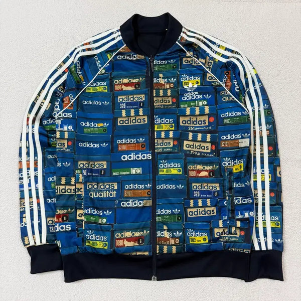 [BUNJANG] Adidas Reversible Zip-Up Track Top Jersey / 아디다스 양면 져지 집업 트랙탑