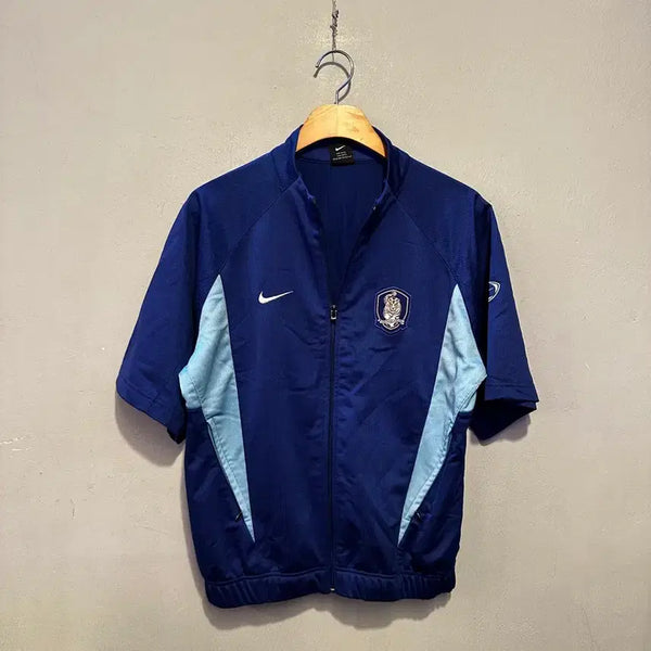 [BUNJANG] Nike South Korea National Team Training Jersey Jacket / 나이키 대한민국 국대 트레이닝 반팔 져지 자켓