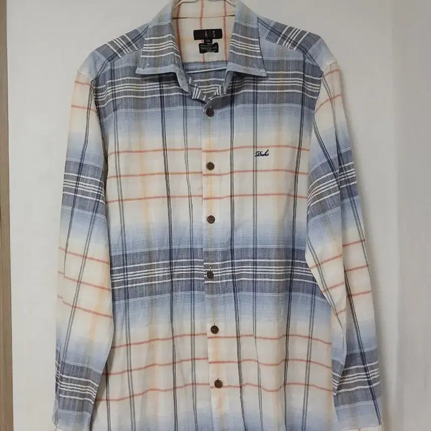 [BUNJANG] Daks Check Shirt 100 / 닥스 체크 남방 셔츠 100
