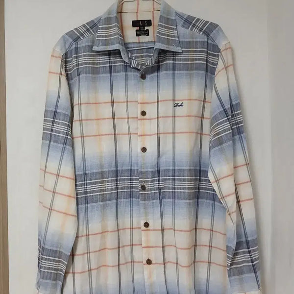 [BUNJANG] Daks Check Shirt 100 / 닥스 체크 남방 셔츠 100