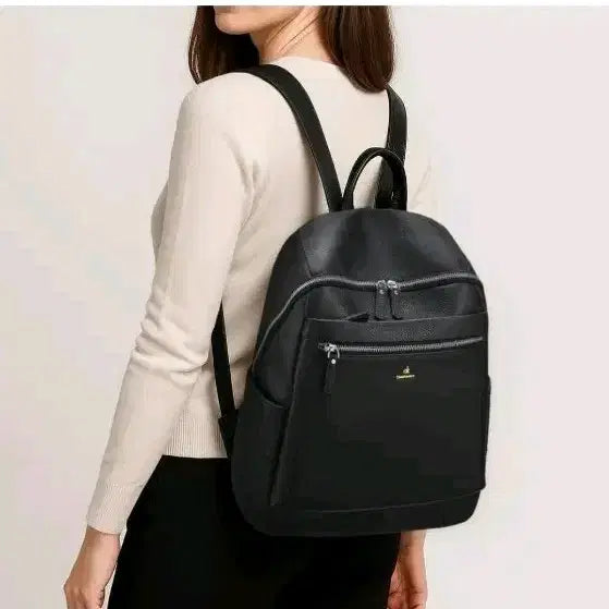 [BUNJANG] Christian Keri Women's Leather Backpack / 크리스찬케리 여성 가죽 백팩