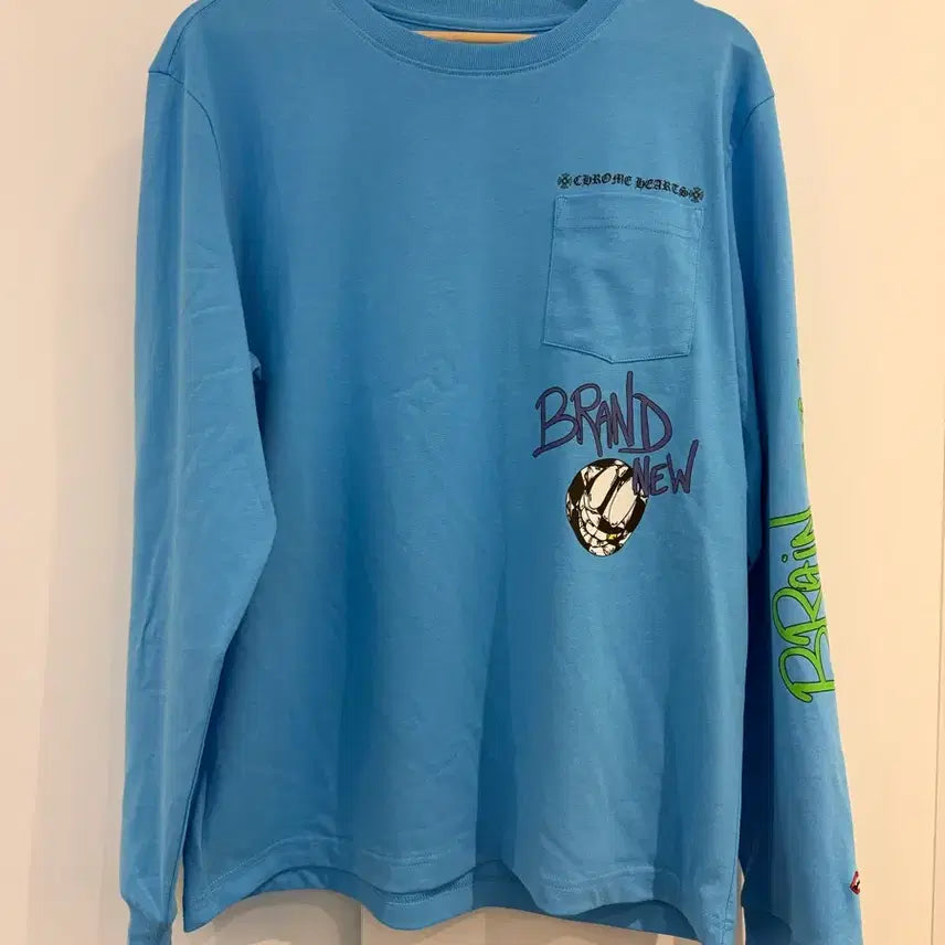 [BUNJANG] Chrome Hearts Matty Boy Brain Long Sleeve T-Shirt / 크롬하츠 매티 보이 브레인 뉴 긴팔 티셔츠 M