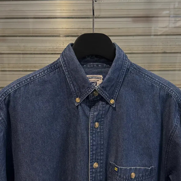 [BUNJANG] 90s Lee Workwear Vintage Denim Shirt / 90s Lee 워크웨어 빈티지 데님 셔츠