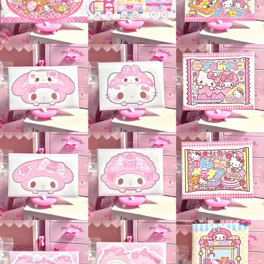 [BUNJANG] Sanrio Overseas Stickers for Journaling and Decorating (14cm-20cm) / [처분]14cm이상 해외산리오 포용다꾸스티커
