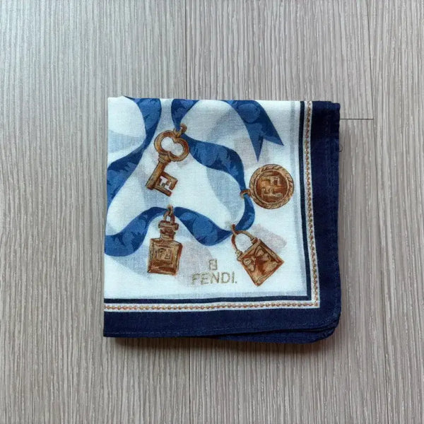 [BUNJANG] Fendi Handkerchief & Trussardi Scarf Bundle / 펜디 손수건 외